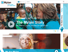 Tablet Screenshot of mylan.co.nz