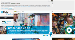 Desktop Screenshot of mylan.es