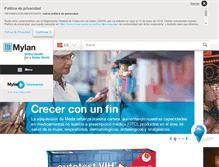 Tablet Screenshot of mylan.es